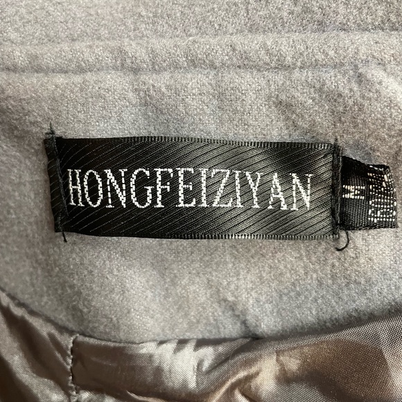 Vintage Hongfeiziyan long coat size m, armpit to armpit 24, length 31 - Picture 8 of 8